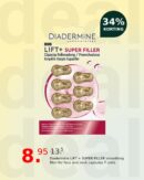 Diadermine LIFT + SUPER FILLER smoothing filler for face and neck capsules 7 units